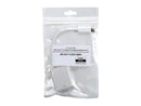 Coboc AD-ALT-C2DP-6WH 6inch White DisplayPort ALT USB 3.1 Type C to DisplayPort