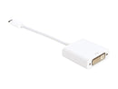 Coboc AD-ALT-C2DVI-6WH 6inch White  DisplayPort ALT USB 3.1 Type C to DVI-D