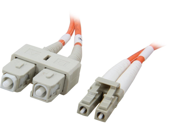 Coboc CY-OM1-LC/SC-10 32.81 ft. Fiber Optic Cable Male to Male