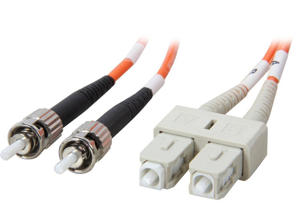 Coboc CY-OM1-ST/SC-2 6.65 ft. Fiber Optic Cable, ST/SC, Multi Mode, Duplex
