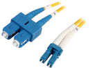 Coboc CY-OS1-LC/SC-10 32.81 ft. Fiber Optic Cable, LC/SC, Single Mode, Duplex