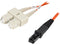 Coboc CY-OM1-MTRJ/SC-FMM-1 3.28 ft. Fiber Optic Cable, MTRJ (Female)/SC, Multi