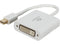 Coboc CL-AD-MDP2DVI-6-WH 6 inch Dongle-style Gold Plated Mini DisplayPort