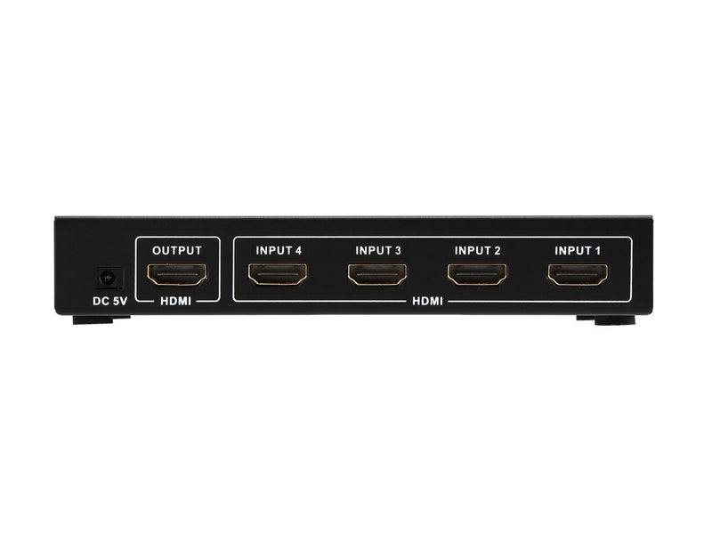 Coboc HA-HMSW-4X1 4 Port 4 in 1 out Certified HDMI V1.4 Amplified Switch