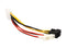 Rosewill LP44TX3-6 6.1 in. 4-pin Molex LP4 to 3-pin TX3 Multi-Fan Power Adapter