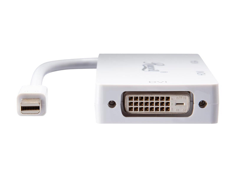 Rosewill CL-AD-MDP2HDV-6-WH 6 inch White 3-in-1 Mini DisplayPort (Thunderbolt