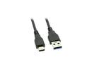 4xem 4XUSBCUSB3A3 Black USB-C to USB 3.0 Type-A Cable