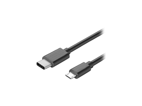 4xem 4XUSBCMICROB10 Black USB-C to Micro USB 2.0 Cable