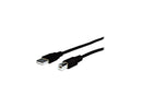 Comprehensive USB2-AB-3ST Black USB 2.0 Type A to Type B Cable