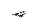 Comprehensive VGA15P-P-6HR/A 6 ft. VGA with Audio HD15 Cable