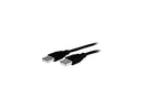 Comprehensive USB2-AA-3ST Black USB 2.0 Type A to Type A Cable