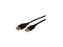 Comprehensive USB2-AA-MF-25ST Black USB 2.0 A Male to A Female Cable