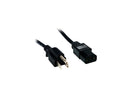 Comprehensive Model PWC-BK-6 6 ft. Standard PC Power Cord 18/3 SVT