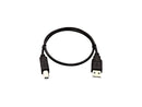 V7 0.5 Meter (1.6ft) USB A (Male) to USB B (Male) - Black