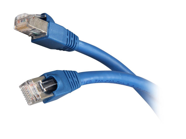 Nippon Labs CAT6A-75S CAT 6A STP 75-Feet Ethernet Cable, Blue