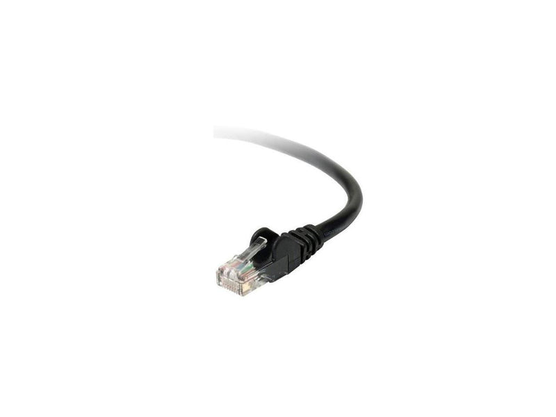 Belkin A3L980-06IN-BKS 6" CAT6 Ethernet Patch Cable Snagless, RJ45, M/M - Black