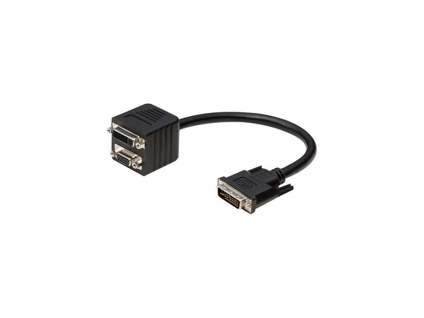 BELKIN F2E790101DV DVI Male Video - DVI Female Video, HD-15 Female VGA - 1ft