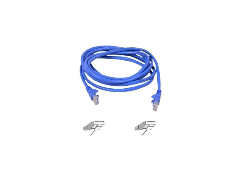 Belkin A3L980-05-BLU 5 ft. Cat 6 Blue CAT6 Snagless Networking Cable