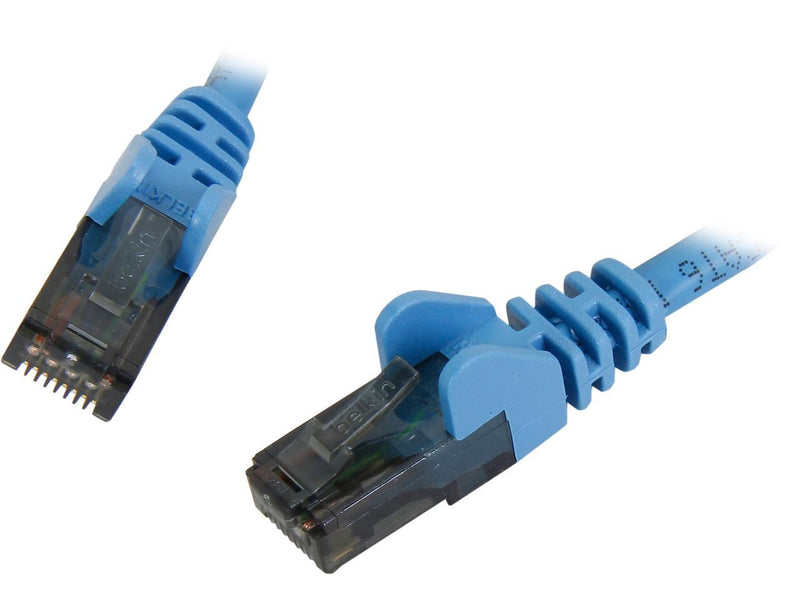 Belkin A3L980-10-BLU 10 ft. Cat 6 Blue CAT6 Snagless Networking Cable