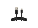 BELKIN CAA001bt2MBK BOOST CHARGE Black Lightning to USB-A Cable 6.56 ft. (2.0 m)