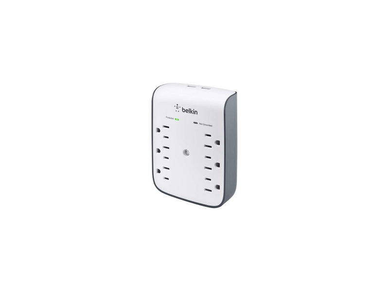 BELKIN BSV602tt Wall Mount 900 joule Surge Suppressor