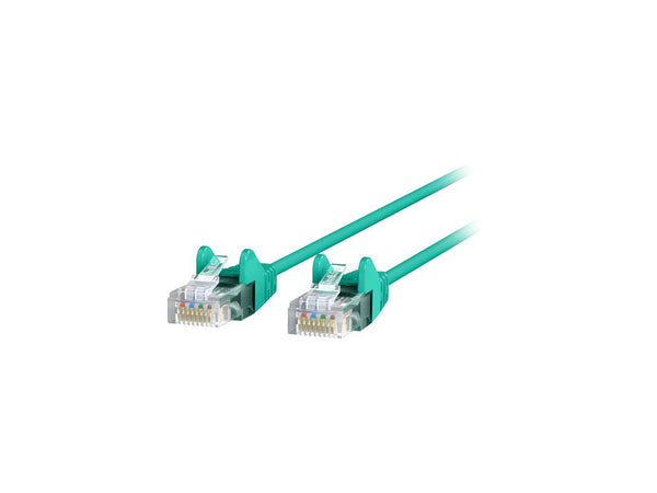 Belkin CE001B03-GRN-S 3 ft. Cat 6 Green UTP Snagless Patch Network Cable