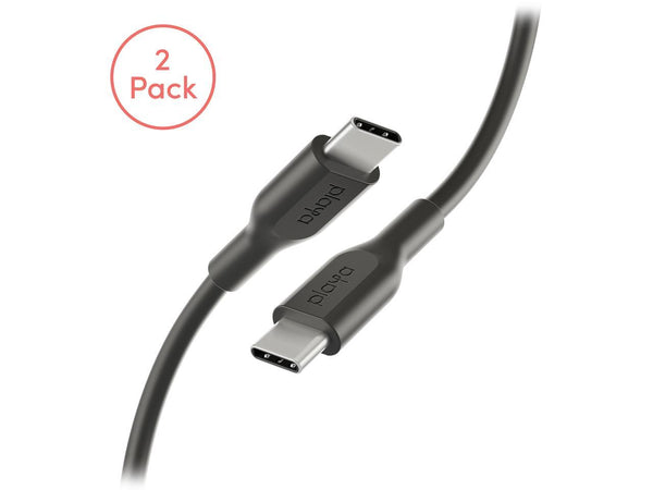 Belkin Playa 2-Pack USB-C to USB-A Cable, USB Type-C Cable for S20, S10, Note10,