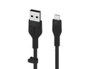 BELKIN CAA008BT1MBK BoostChargeFlex Black USB-A Cable with Lightning Connector