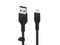 BELKIN CAA008BT1MBK BoostChargeFlex Black USB-A Cable with Lightning Connector