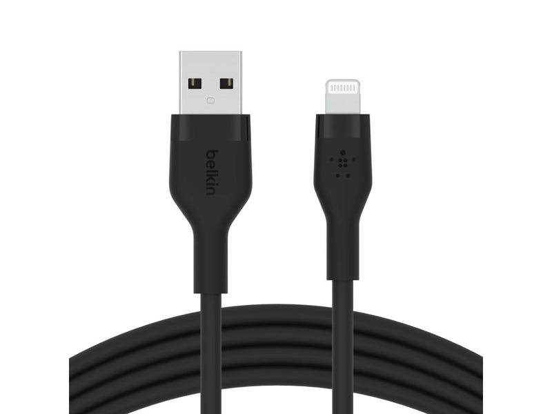 BELKIN CAA008BT1MBK BoostChargeFlex Black USB-A Cable with Lightning Connector