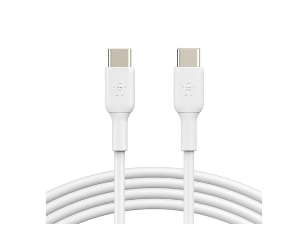 Belkin BOOST CHARGE USB-C to USB-C Cable (2m / 6.6ft, White)