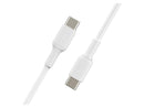 Belkin BOOST CHARGE USB-C to USB-C Cable (2m / 6.6ft, White)