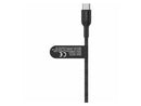 Belkin BoostCharge Pro Braided USB-C to Dual USB-C Cable 140W - Black - 5ft/1.5m