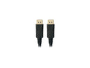 Omni Gear DIS-3 3 ft. DisplayPort 1.2 [4K@60Hz] to DisplayPort Cable, Black,