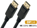 Omni Gear DP-3 3 ft. 8K DisplayPort to DisplayPort Cable 1.4 VERSION with 8K