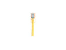 Black Box CAT5e Value Line Patch Cable, Stranded, Yellow, 7-Ft. (2.1-m)