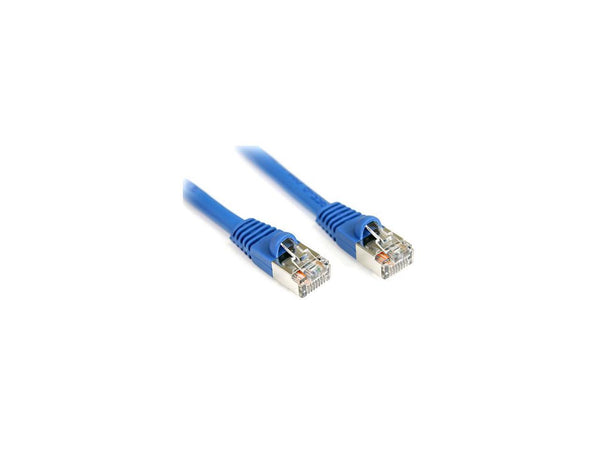 StarTech.com 25 ft Cat5e Blue Snagless Shielded RJ45 F/UTP Cat 5e Patch Cable -