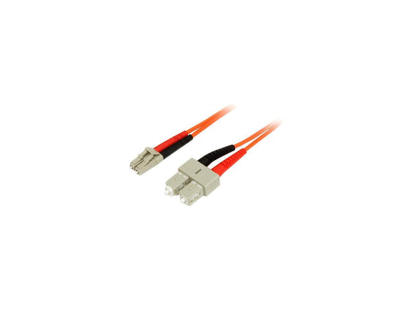 StarTech.com 2m Multimode 50/125 Duplex Fiber Patch Cable LC - SC