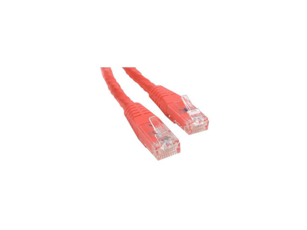 StarTech.com 6 ft Red Molded Cat6 UTP Patch Cable - ETL Verified