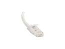 StarTech.com N6PATCH100WH 100 ft Cat 6 White Gigabit Snagless RJ45 UTP Cat6