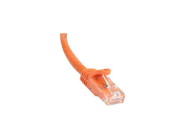 StarTech.com N6PATCH50OR 50 ft Cat 6 Orange Gigabit Snagless RJ45 UTP Cat6 Patch