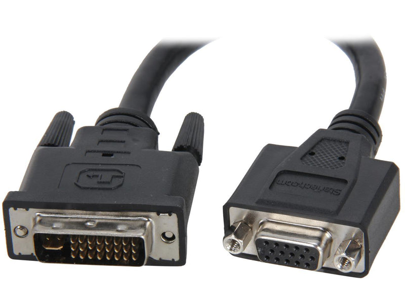 StarTech.com DVIVGAMF8IN 8" DVI to VGA Cable Adapter - DVI-I Male to VGA Female