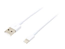 VisionTek 900759 3.3 ft. White Lightning to USB White 1 Meter Cable - 5 Pack