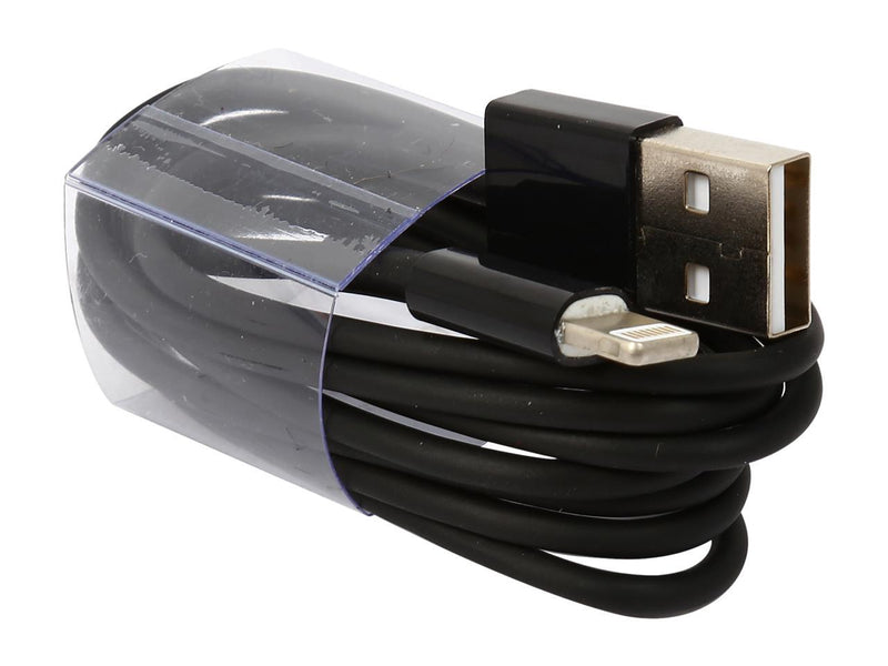 VisionTek 900776 Black Lightning to USB Charge & Sync One Meter Cable