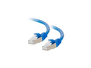 C2G 00795 5 ft. Cat 6 Blue Shielded Cat6 Snagless Shielded (STP) Network Patch