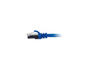 C2G 00795 5 ft. Cat 6 Blue Shielded Cat6 Snagless Shielded (STP) Network Patch