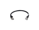 C2G 00814 7 ft. Cat 6 Black Shielded Cat6 Snagless Shielded (STP) Network Patch