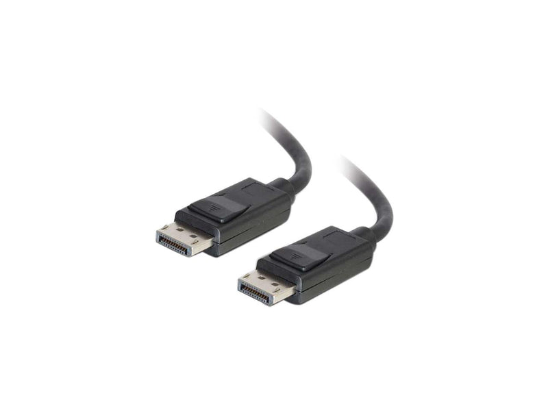 C2G 54401 Displayport Cable with Latches M/M, 8K UHD Compatible - Digital Audio