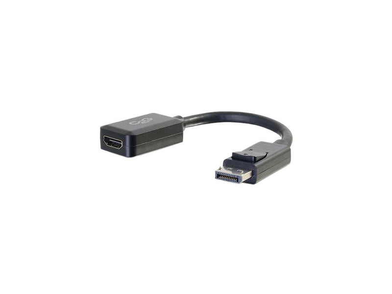 C2G/Cables to Go  54322 8in C2G/Cables to Go DisplayPort M to HDMI F BLK