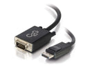 6' DisplayPort M to VGA M Blk